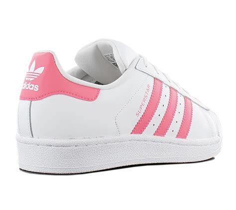 adidas superstar weiß pink 37|adidas superstars for women.